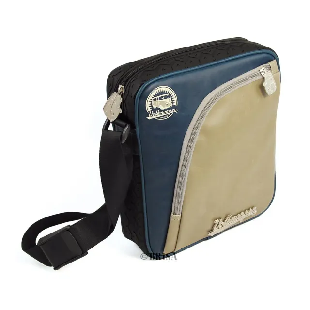 Brisa BUTY12 VW Combi sac bandoulière bleu gris 26 cm